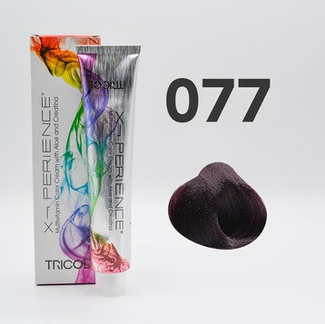 Tricol Xperience - Permanent Hair Dye - 077 - Purple - 100 ml