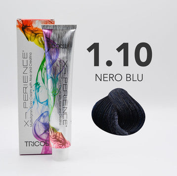 Tricol Xperience – Permanent Hair Dye – 1.10 – Blue Black – 100 ml
