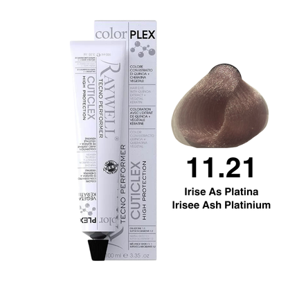 Raywell ColorPlex - Permanent Hair Dye - 11.21 - Irise Ash Platinum - 100 ml