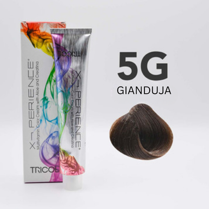 Tricol Xperience – Permanente Haarverf – 5G GIANDUJA – 100 ml