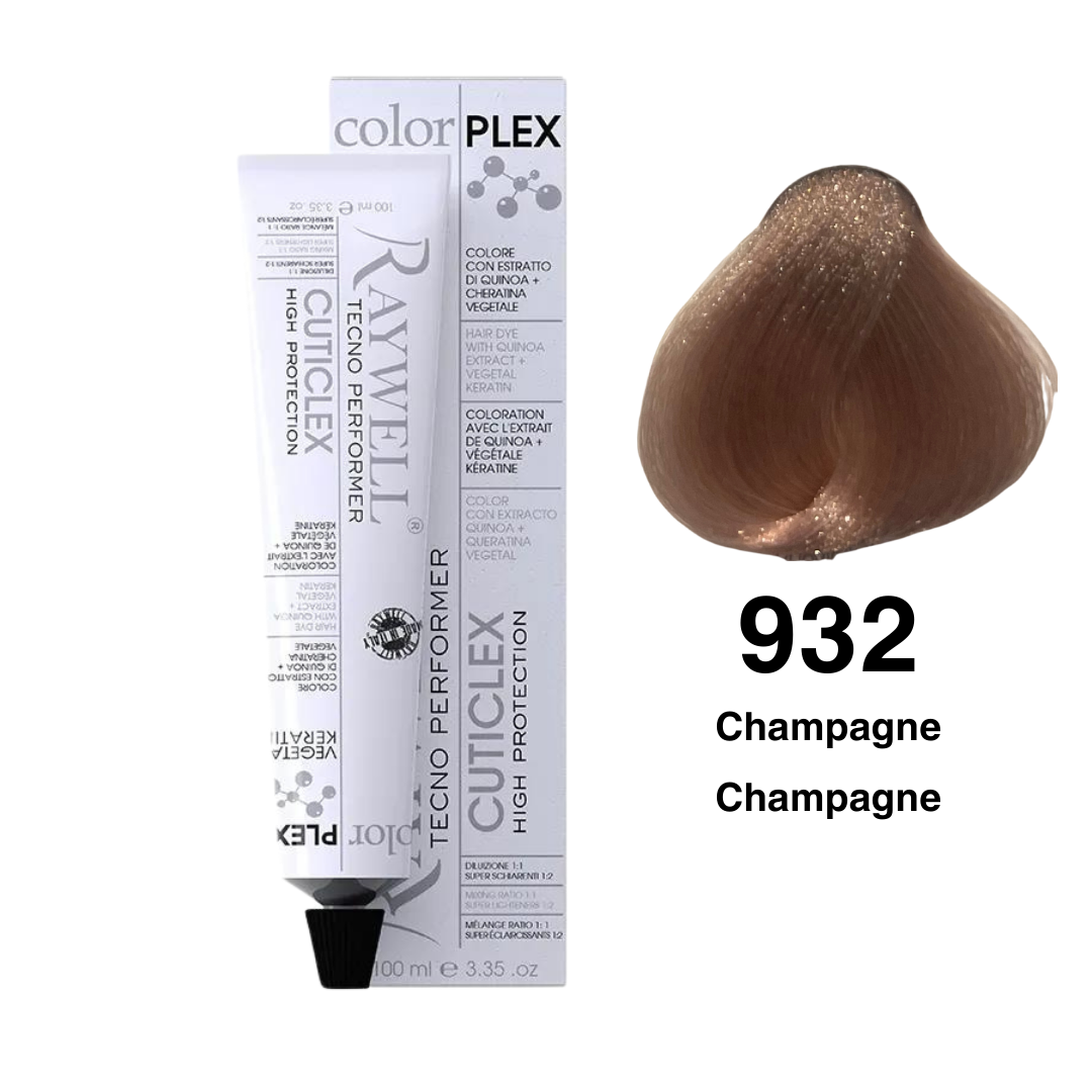 Raywell ColorPlex - Permanent Hair Dye - 932 - Champagne - 100 ml