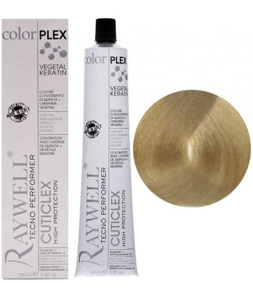 Raywell ColorPlex - Permanent Hair Dye - 8.0 - Light Blonde - 100 ml