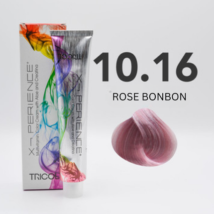 Tricol Xperience - Permanent Hair Dye - 10.16 - Pink Bonbon - 100 ml