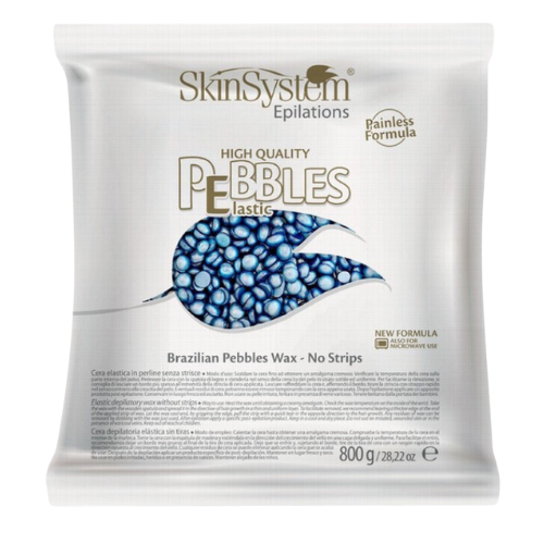 SkinSystem Pebbles Hair Removal Wax - Azulene Cream 800g