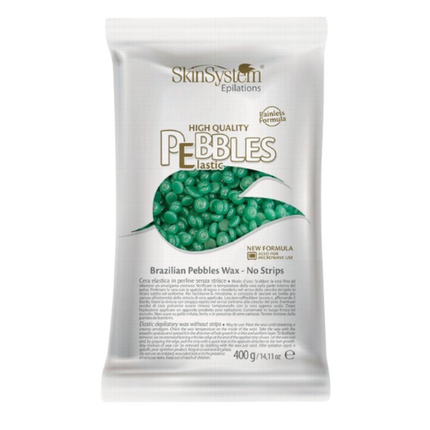 SkinSystem Pebbles Hair Removal Wax - Chlorophyll Cream 400g