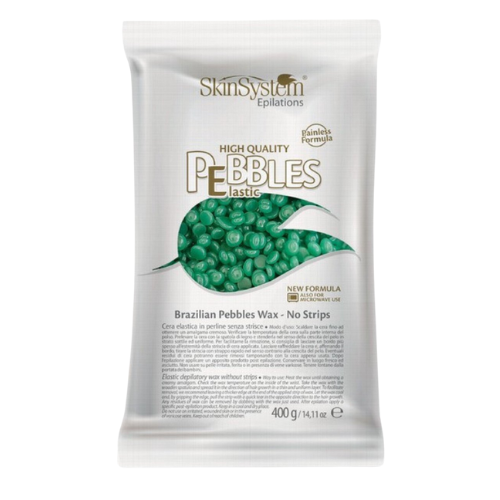 SkinSystem Pebbles Hair Removal Wax - Chlorophyll Cream 400g