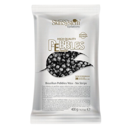 SkinSystem Pebbles Hair Removal Wax - Black Cream 400g