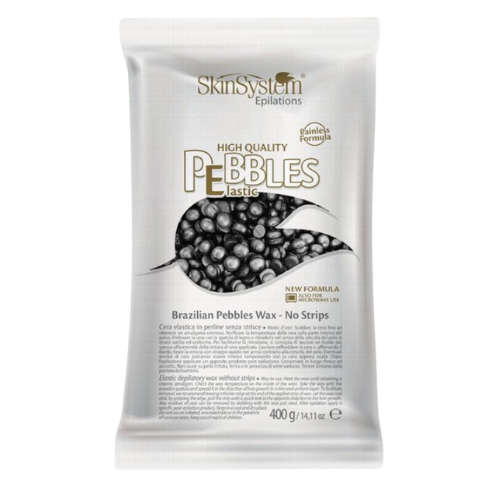 SkinSystem Pebbles Hair Removal Wax - Black Cream 400g