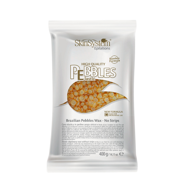 SkinSystem Pebbles Depilatory Wax - Honey Cream 400g