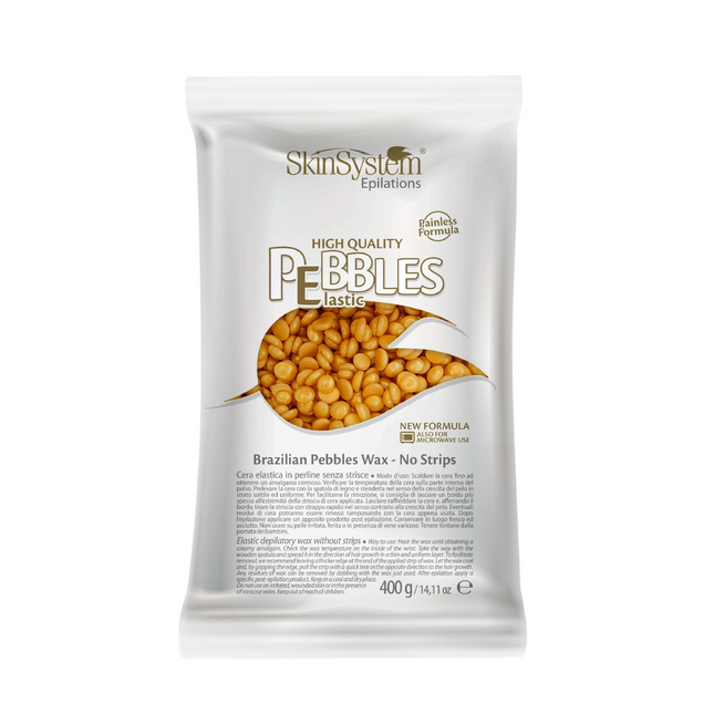 SkinSystem Pebbles Hair Removal Wax - Golden Cream 400g