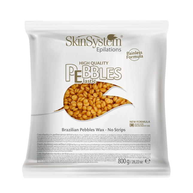 SkinSystem Pebbles Hair Removal Wax - Golden Cream 800g