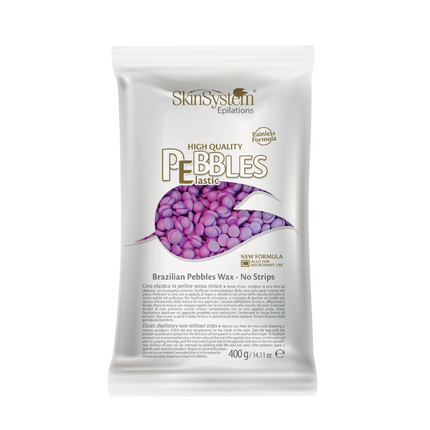 SkinSystem Pebbles Hair Removal Wax - Violette Cream 400g